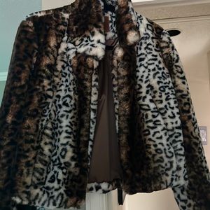 Blank NYC leopard print jacket